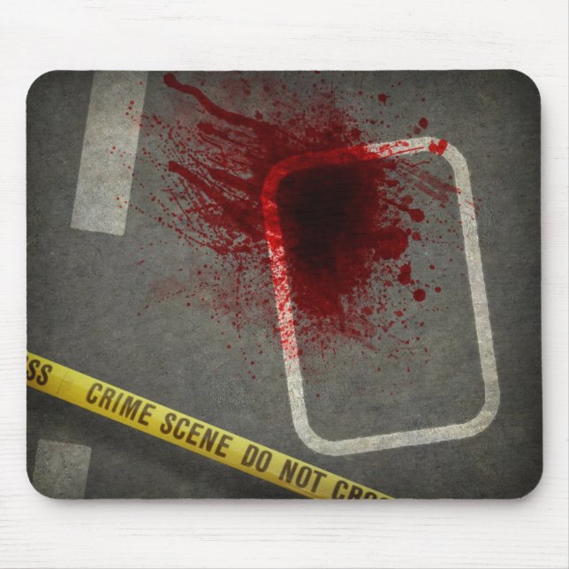 Crime Scene Mousepad (Front)