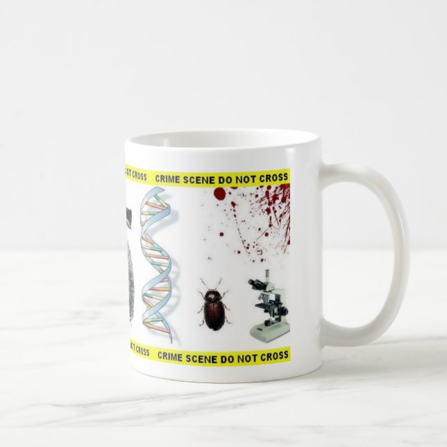 Crime Scene Mug (Right)