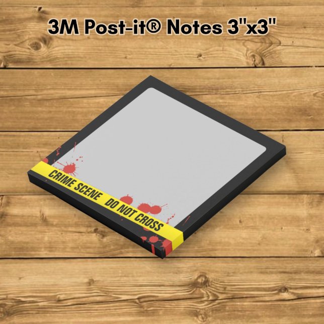 Crime Scene Post-it Notes (Creator Uploaded)