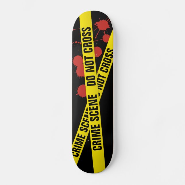 Crime Scene Skateboard (Front)