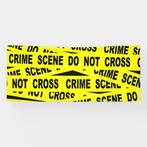 Crime Scene Tape Banner