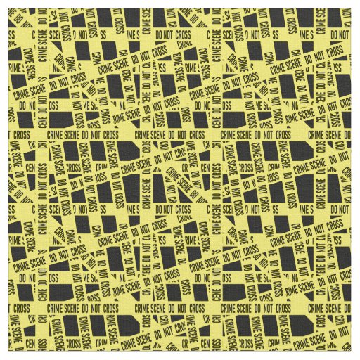 Crime Scene tape fabric