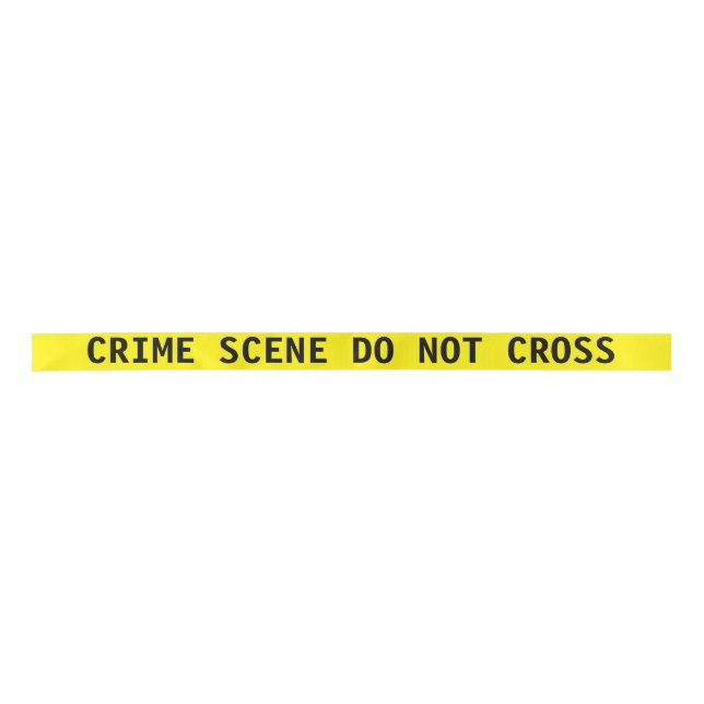 Crime Scene Tape Ribbon (Front)