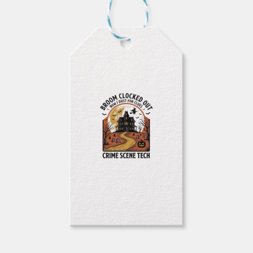 Crime Scene Technician Shirt Funny Halloween Haunt Gift Tags