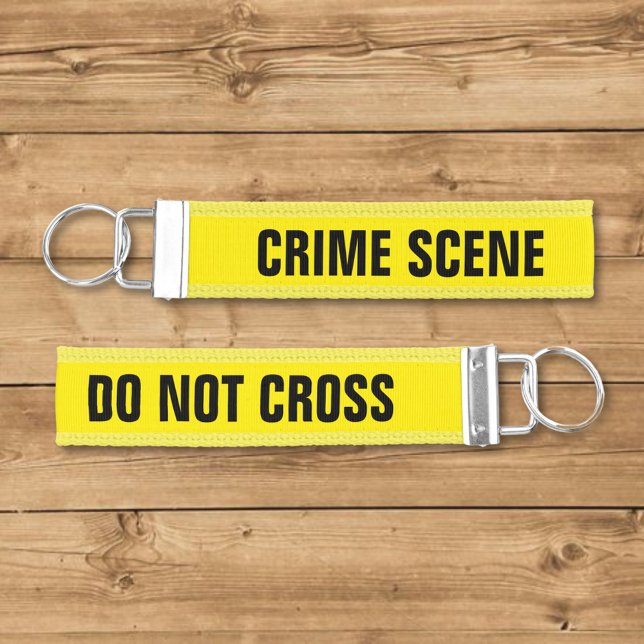 Crime scene wrist keychain (Creator Uploaded)