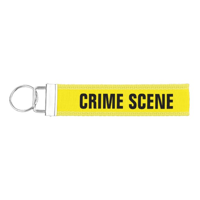 Crime scene wrist keychain (Keys on Left)