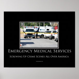 Crime Scenes Motivational Poster