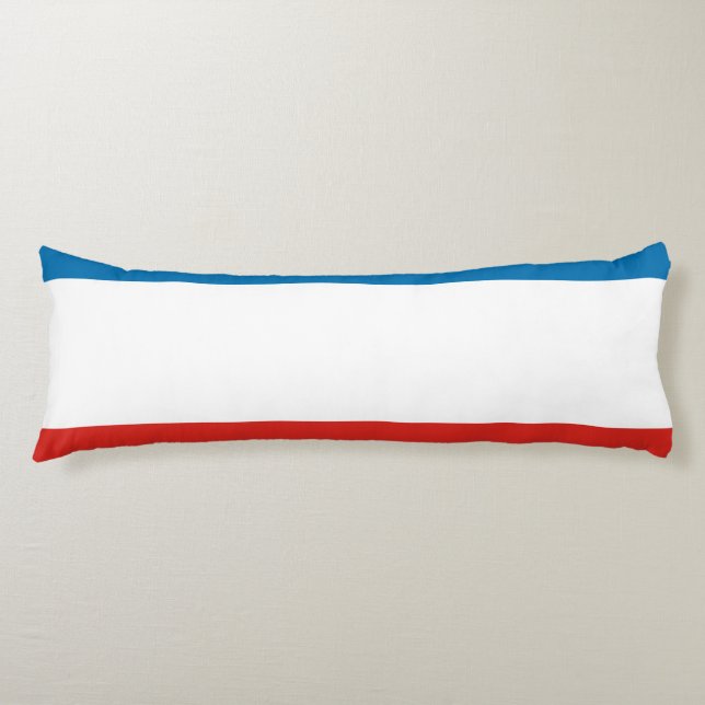 Crimea Flag Body Pillow (Front)