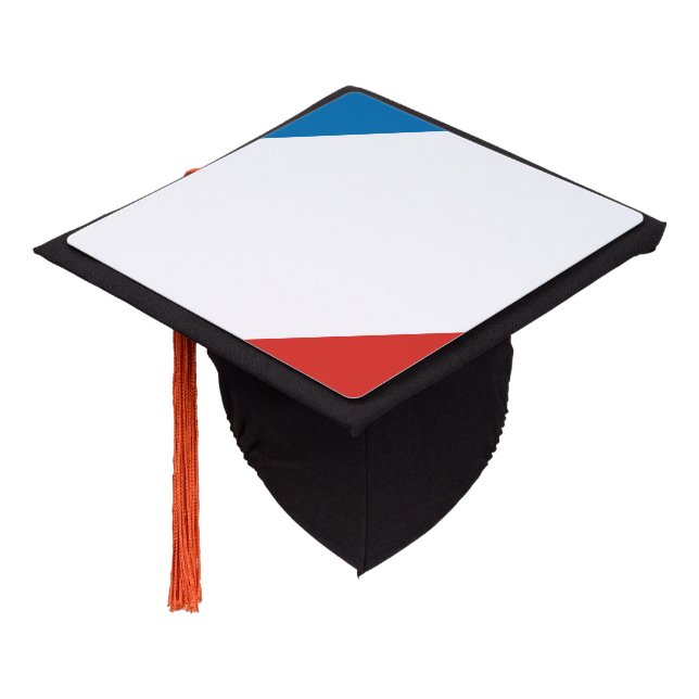 Crimea Flag Graduation Cap Topper (Angled)