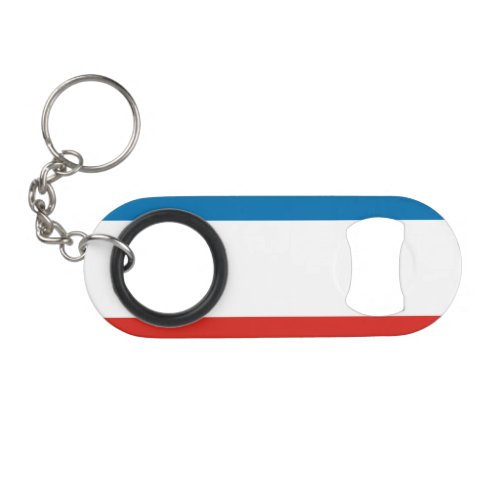 Crimea Flag Keychain Bottle Opener