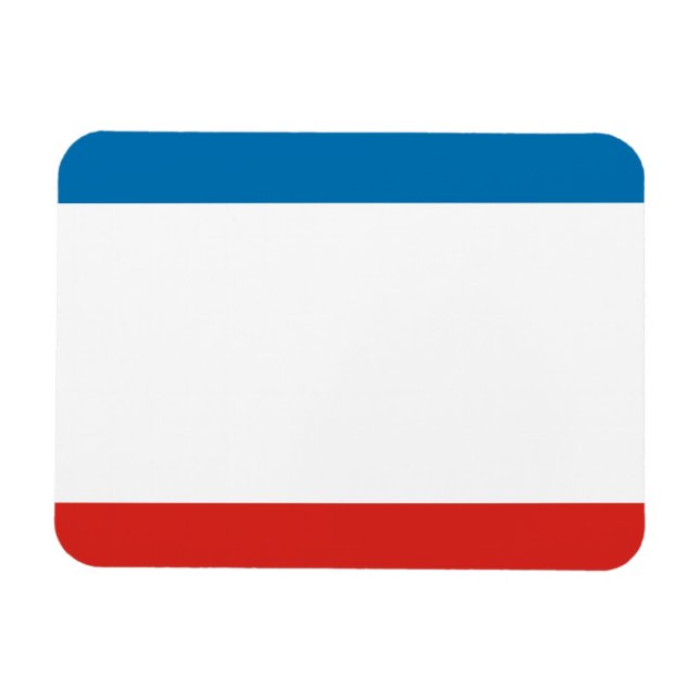 Crimea Flag Magnet (Horizontal)
