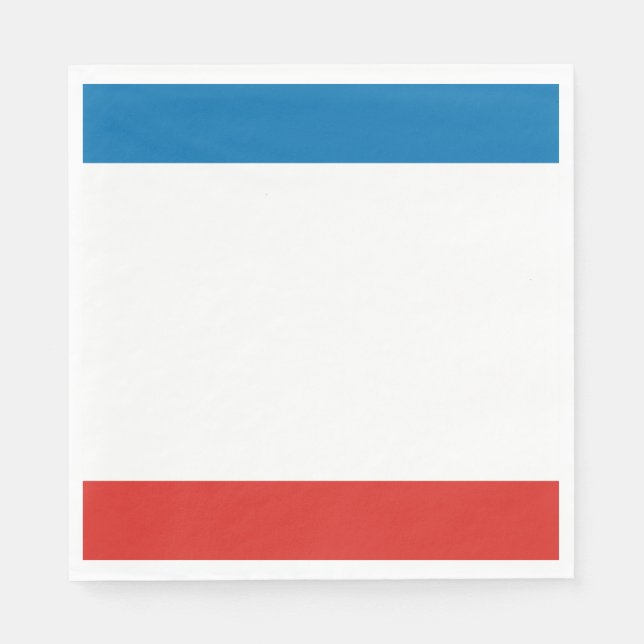 Crimea Flag Napkins (Front)