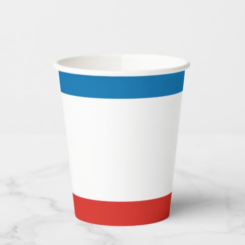 Crimea Flag Paper Cups