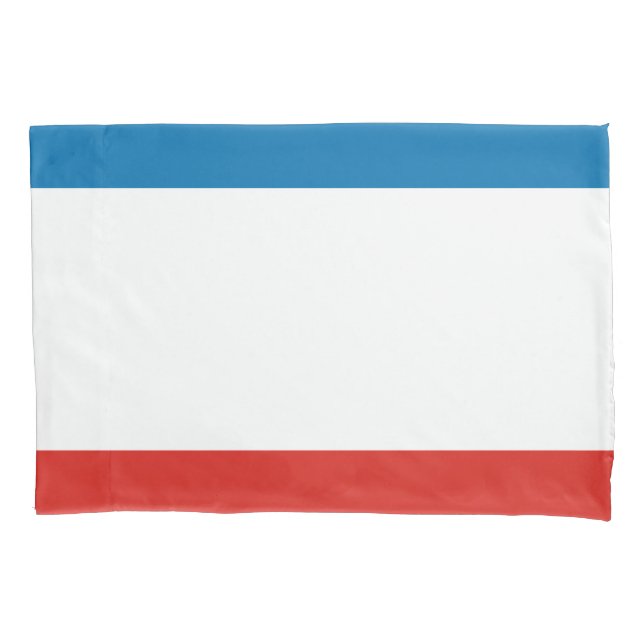 Crimea Flag Pillow Case (Front)