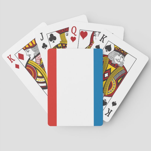 Crimea Flag Poker Cards (Back)
