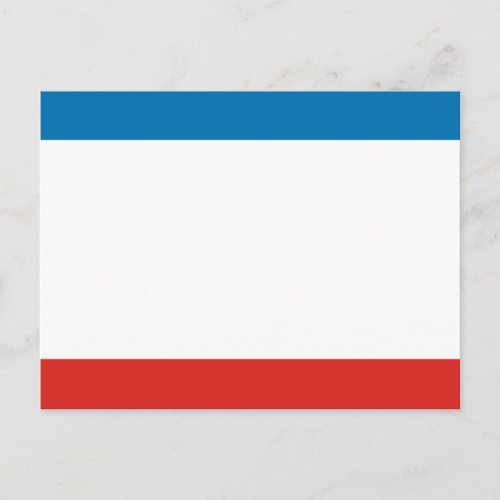 Crimea Flag Postcard