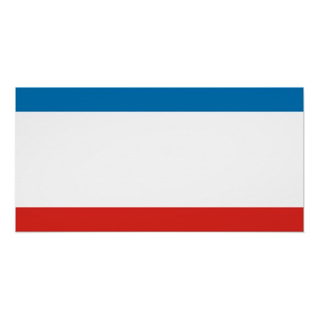 Crimea Flag Poster (Front)