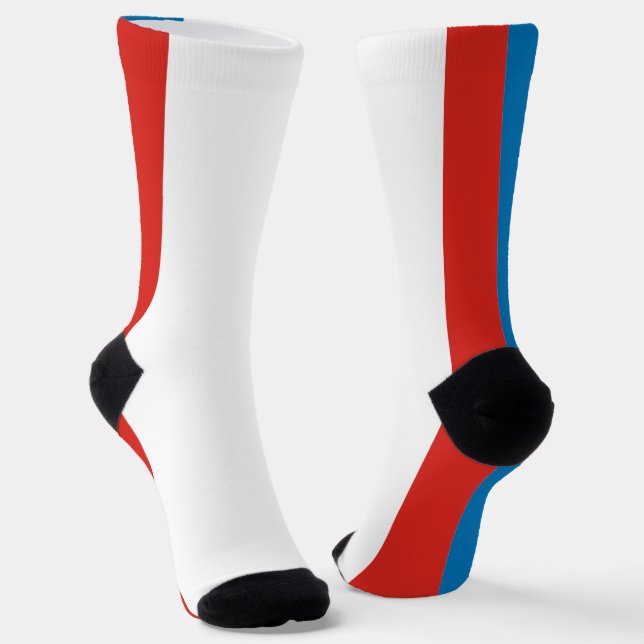 Crimea Flag Socks (Angled)