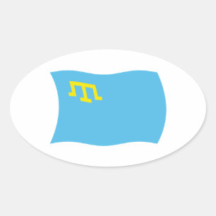 Crimean Tatars Flag Sticker