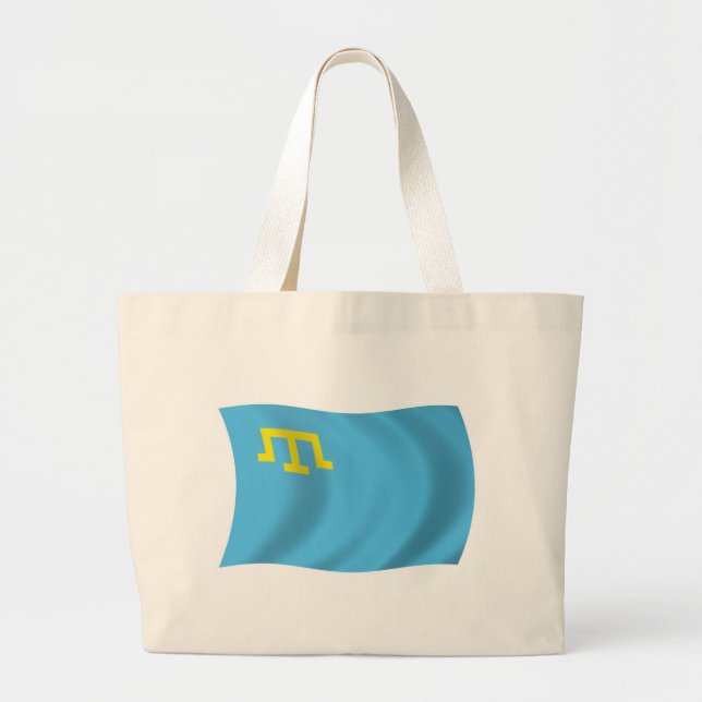 Crimean Tatars Flag Tote Bag (Front)