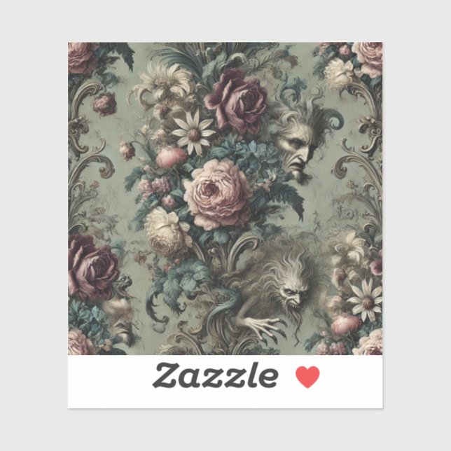 Crimes Against the Eldridge – Gothic Folklore  Sticker (Sheet)