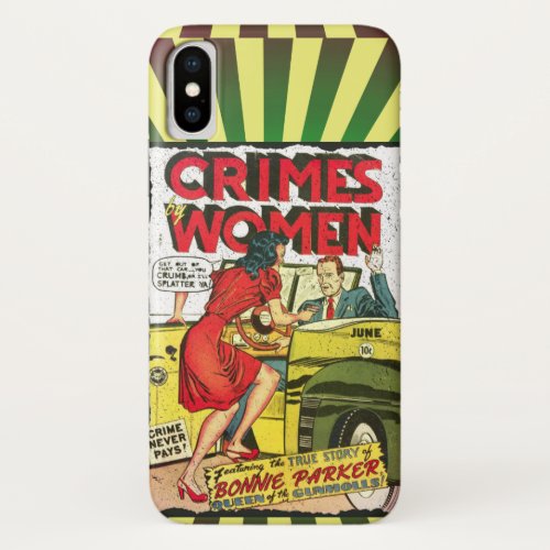Crimes by Women 1 Golden Age Comic Book Cover