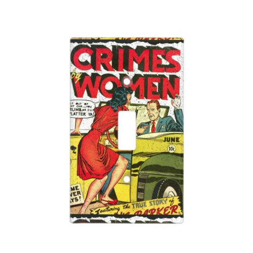 Crimes by Women 1 Golden Age Comic Book Cover