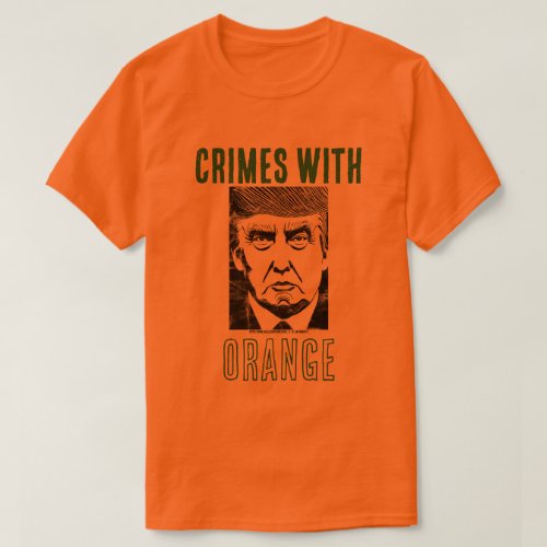 CRIMES WITH ORANGE T_shirt