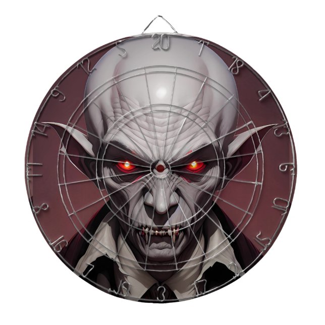 Crimewave Nosferatu Dart Board (Front)