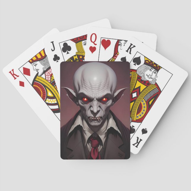 Crimewave Nosferatu Poker Cards (Back)