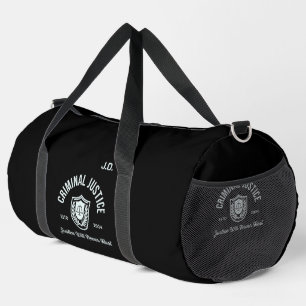 Criminal Justice "Justice will never rest" 2024 Duffle Bag