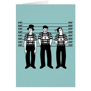 Criminal Mimes Cards