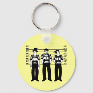 Criminal Mimes Keychain