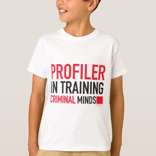 Criminal Minds Profiler In Training T_Shirt
