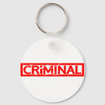 Criminal Stamp Keychain