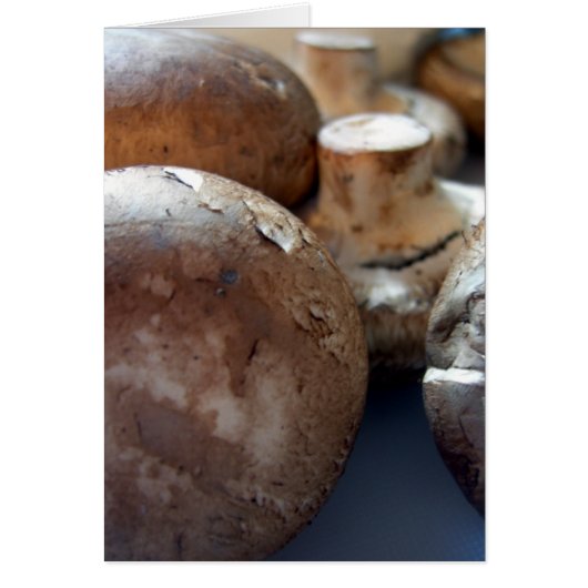 Crimini mushrooms cards (Front)