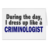 Criminologist During The Day (Front Horizontal)