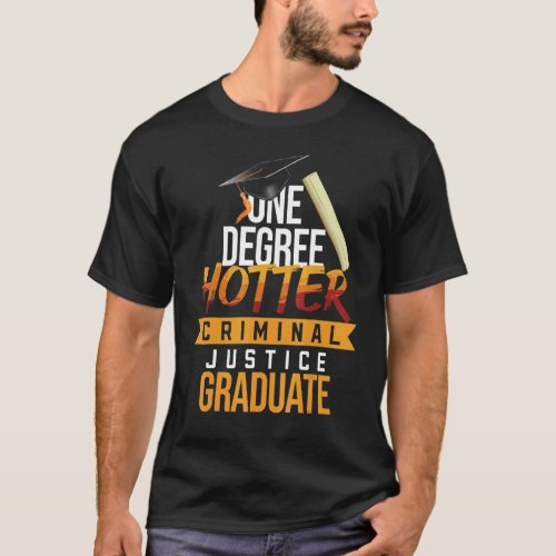 Criminology Degree Future Law Enforcer Policeman T_Shirt