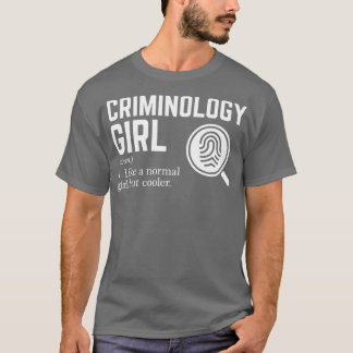 Criminology Girl2 T-Shirt