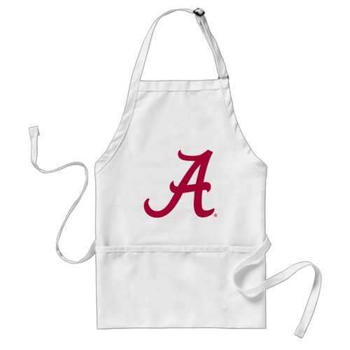 Crimson Alabama A Adult Apron