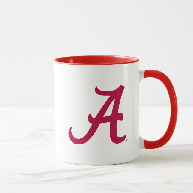 Crimson Alabama A Mug (Right)