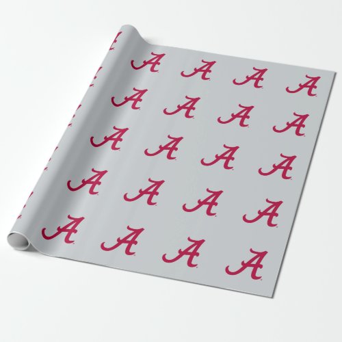 Crimson Alabama A Wrapping Paper