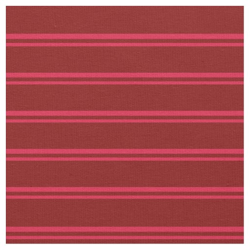 Crimson and Maroon Colored Lined Pattern Fabric