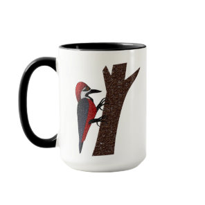 Crimson Bellied Woodpecker Mug