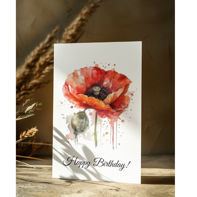 Crimson Bloom, custom Postcard (Creator Uploaded)