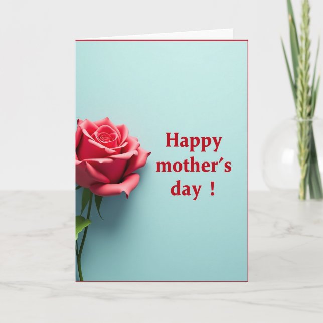 Crimson Bloom Pattern Card (Front)