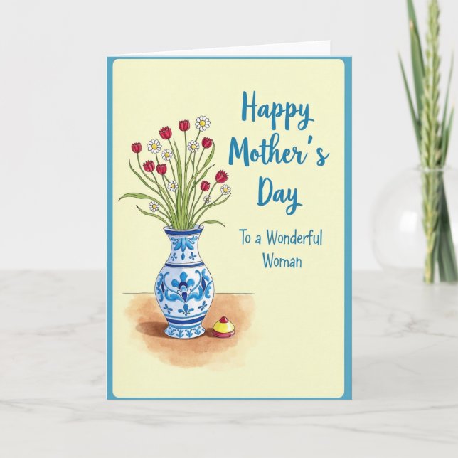 Crimson Blossom Card (Front)