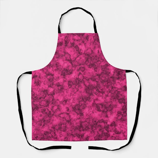 Crimson bright apron (Front)