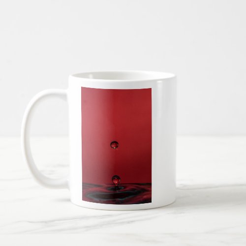 Crimson Bubble Burst Tee  Coffee Mug