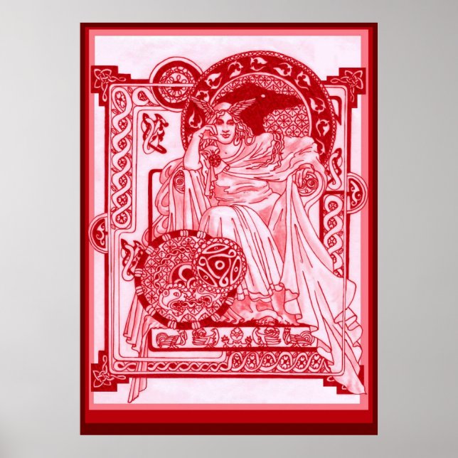 Crimson Corbie Queen Poster (Front)